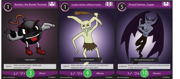 Purple Cards